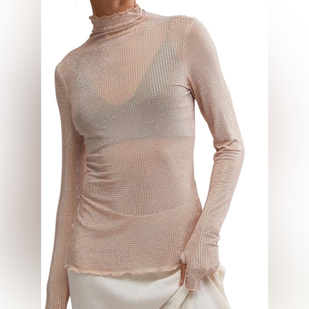 NWT Free People Dance All Night Long Top Size XS